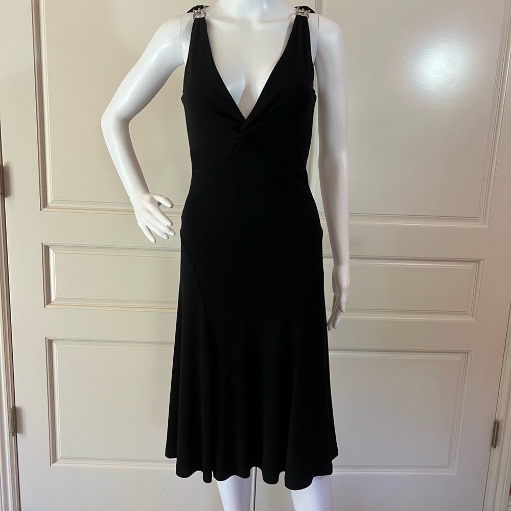 Michael Kors Black Midi Dress